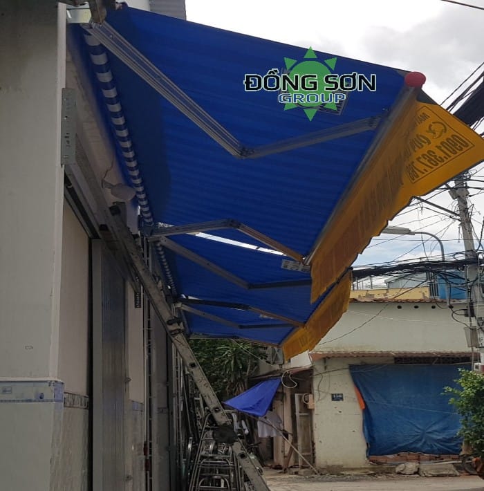 Làm mái che di động quận 12 