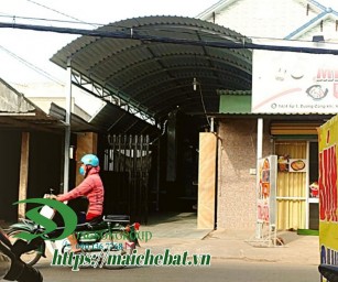 Làm Mái Tôn Vòm Hàng Rào Sắt Hộp